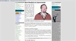 Desktop Screenshot of bentmosfjell.no